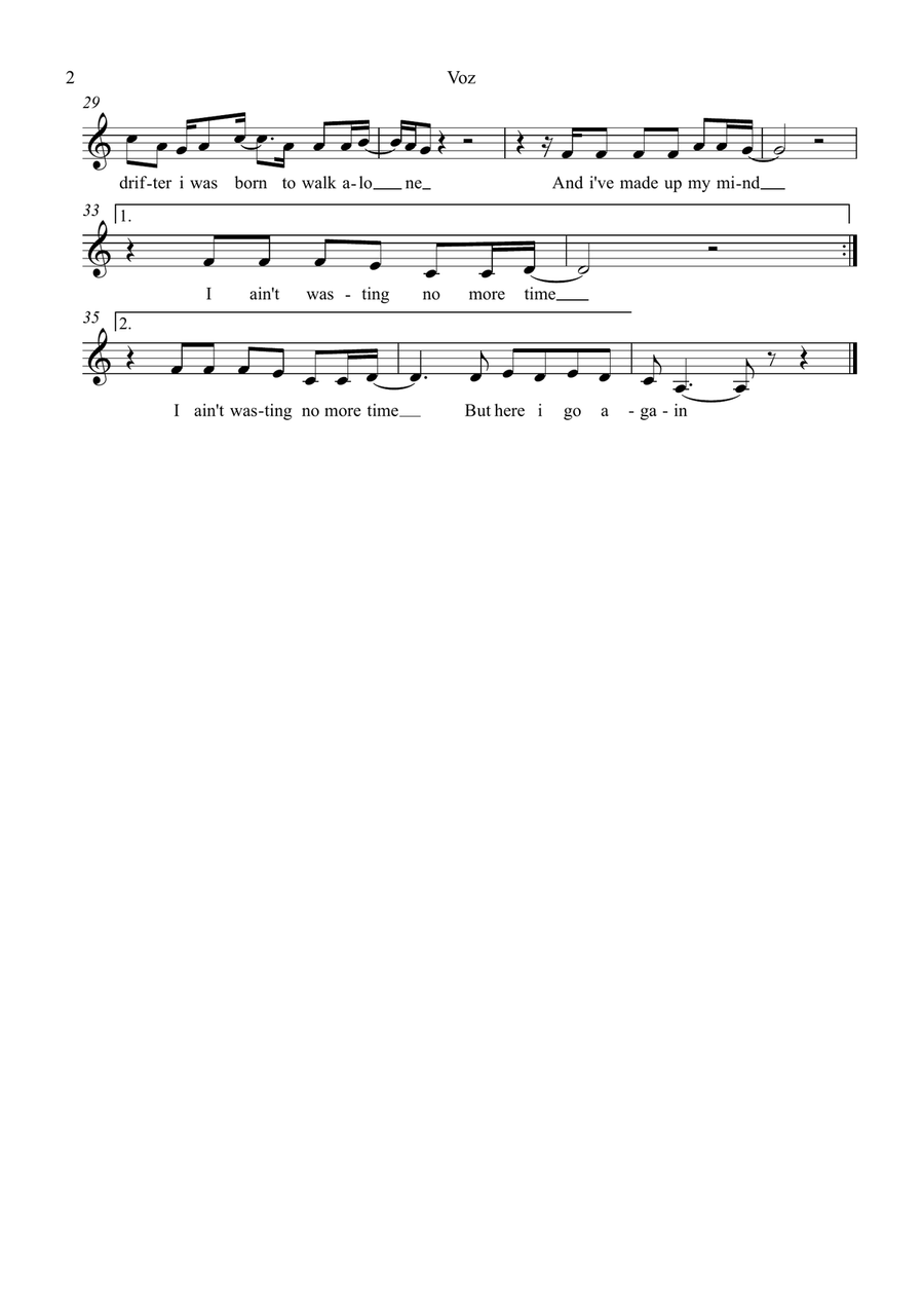 Here I Go Again Here I Go Again Jazz Ensemble scores gallery preview page 2