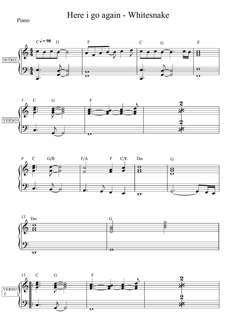 Here I Go Again Here I Go Again Jazz Ensemble scores gallery preview page 3