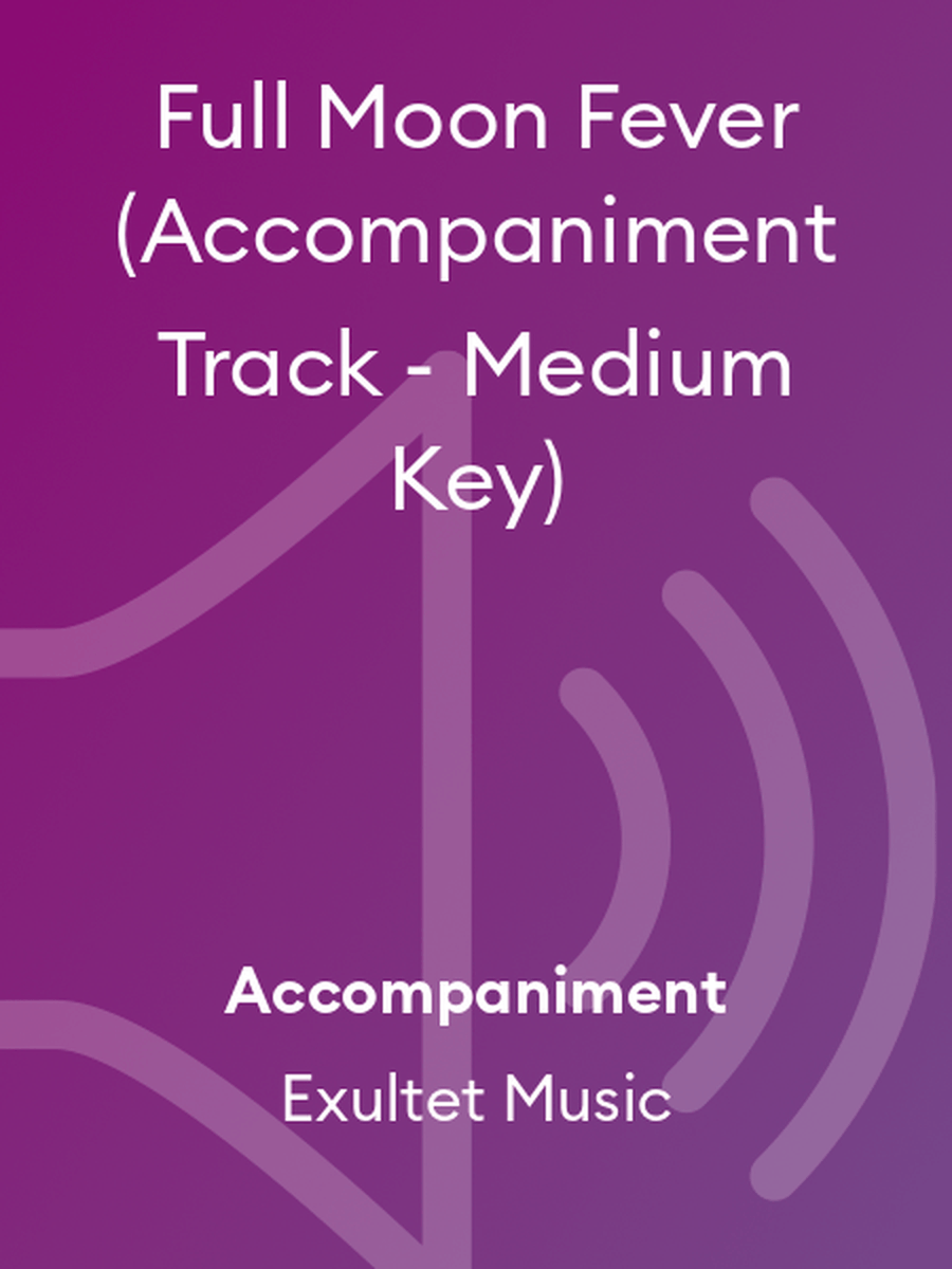 Full Moon Fever (Accompaniment Track - Medium Key) Alto Saxophone scores gallery preview page 1