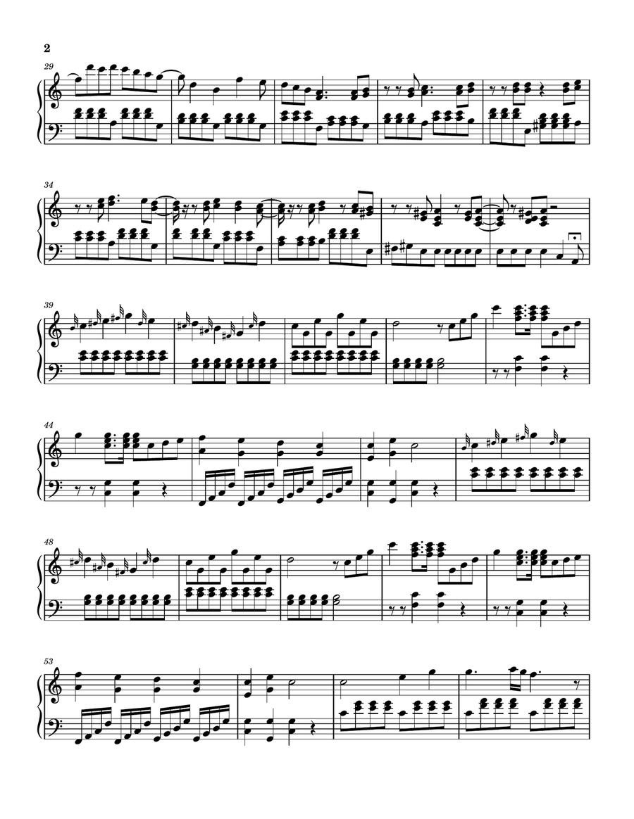 Rondo In C Major, No.1 Piano Solo scores gallery preview page 2