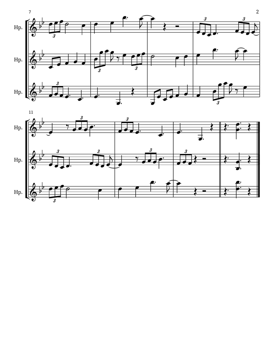 Prayerful Musing 71 Prayerful Musing 71 Small Ensemble scores gallery preview page 2