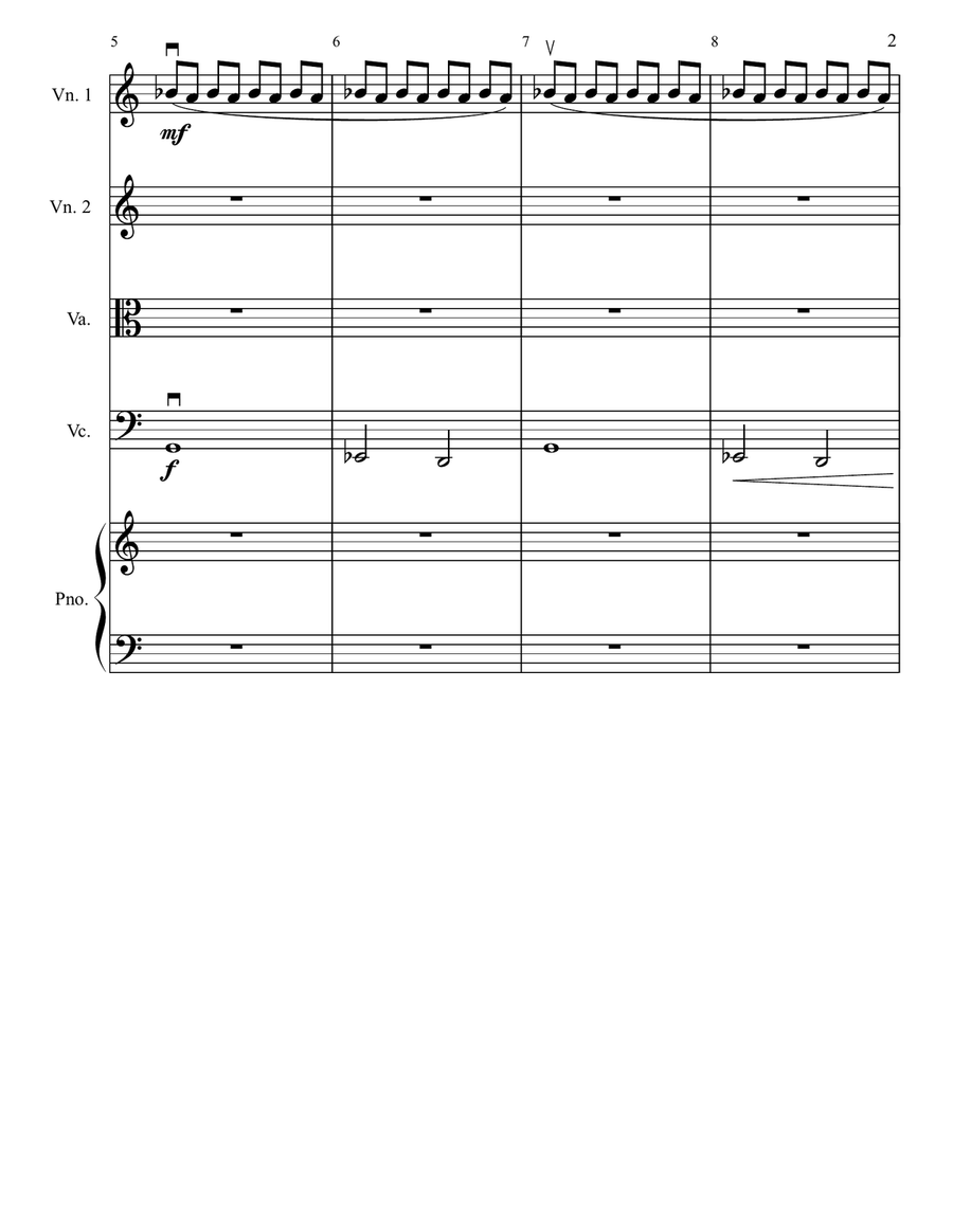Lux Aeterna Lux Aeterna String Orchestra scores gallery preview page 2