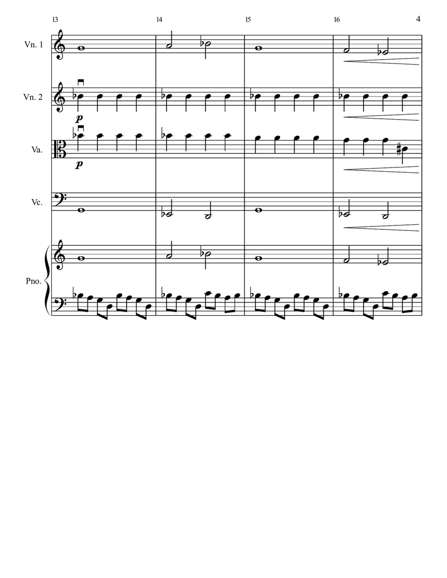 Lux Aeterna Lux Aeterna String Orchestra scores gallery preview page 4