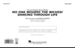 No One Mourns The Wicked / Dancing Through Life (arr. Matt Conaway) - Conductor Score (Full Score)