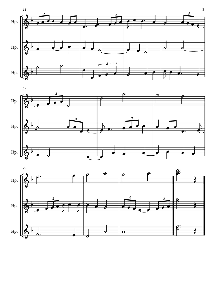 Prayerful Musing 72 Prayerful Musing 72 Small Ensemble scores gallery preview page 3