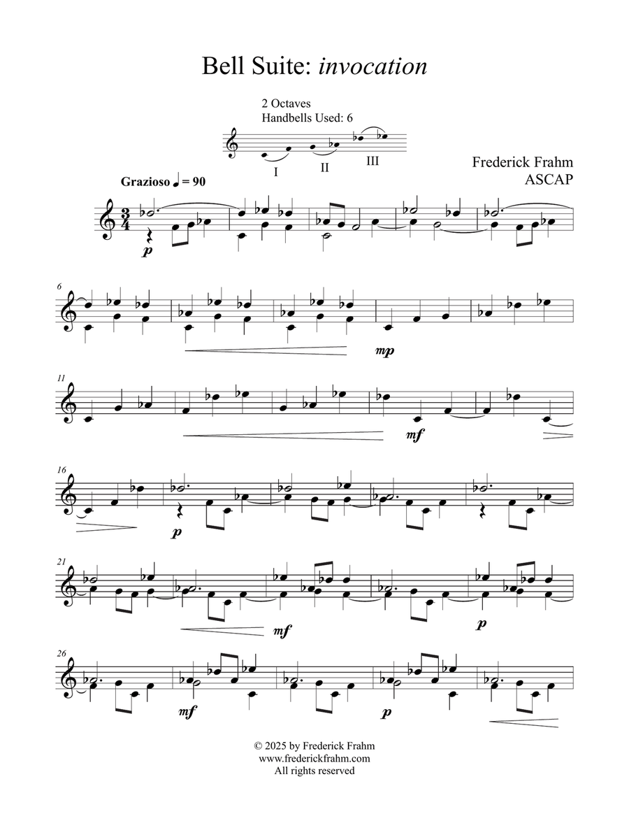 Bell Suite Bell Suite Handbell Choir scores gallery preview page 1