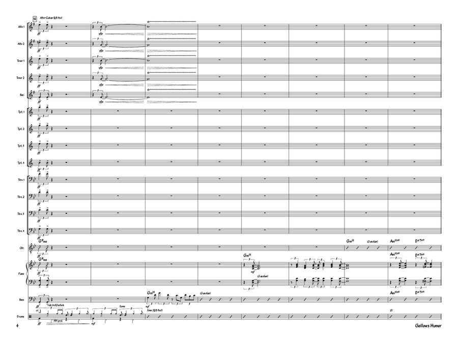 Gallows Humor Gallows Humor Jazz Ensemble scores gallery preview page 4