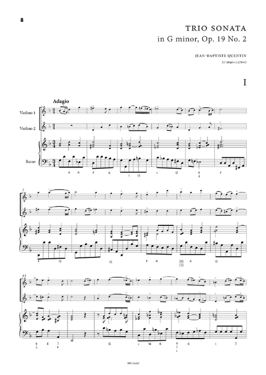 Six trio sonatas Op. 19 vol. 1 Cello scores gallery preview page 3