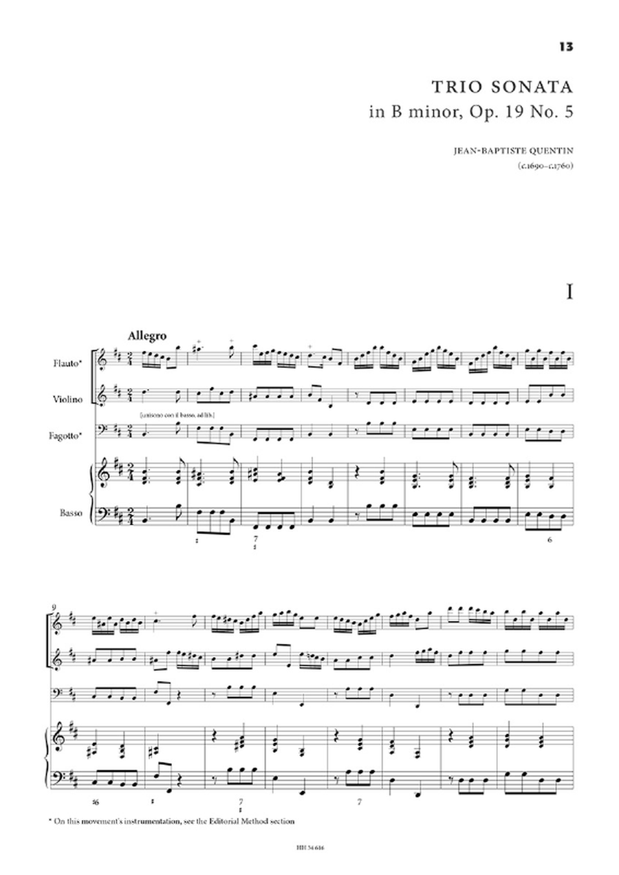 Six trio sonatas Op. 19 vol. 2 Cello scores gallery preview page 3