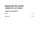 Because He Lives Piano scores gallery preview page 4