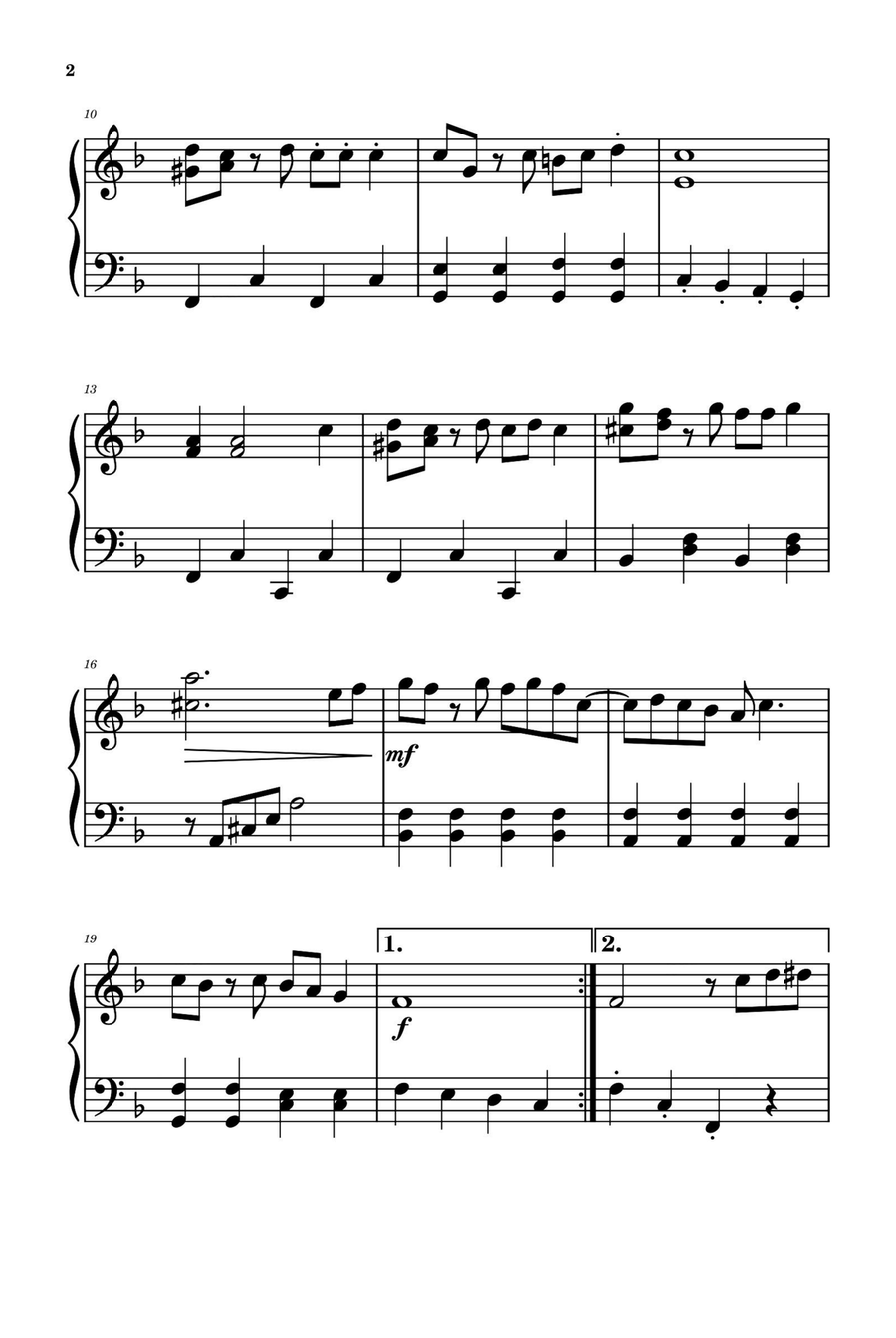 The Easy Winners - Scott Joplin Piano Solo scores gallery preview page 2