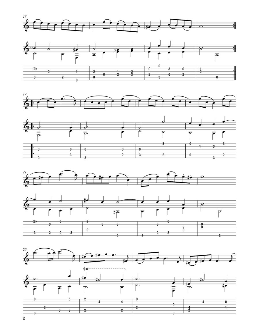 Symphony No. 7 (Second Movement) Percussion scores gallery preview page 2