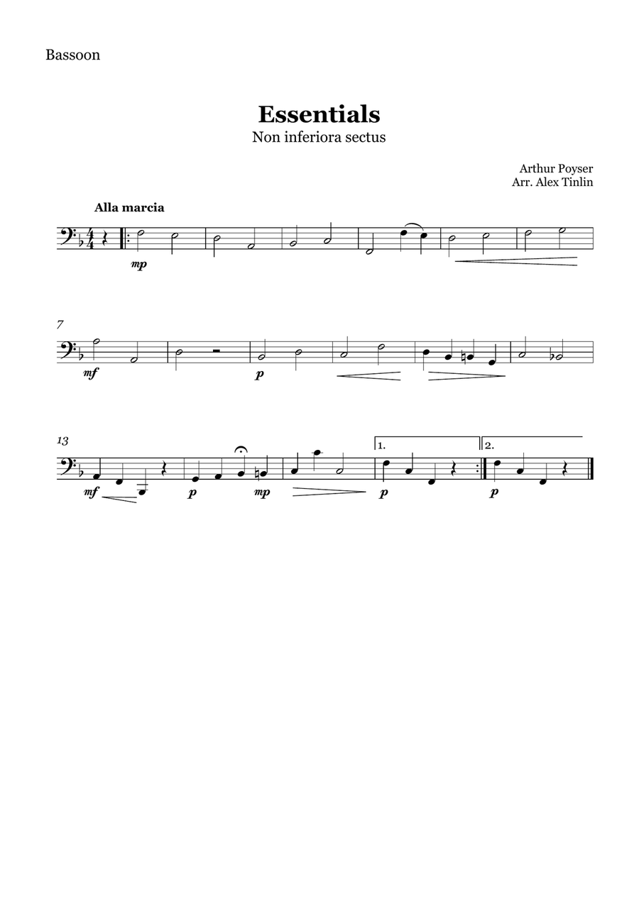 Essentials Essentials Woodwind Quartet scores gallery preview page 4