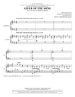 Giver Of The Song - Full Score