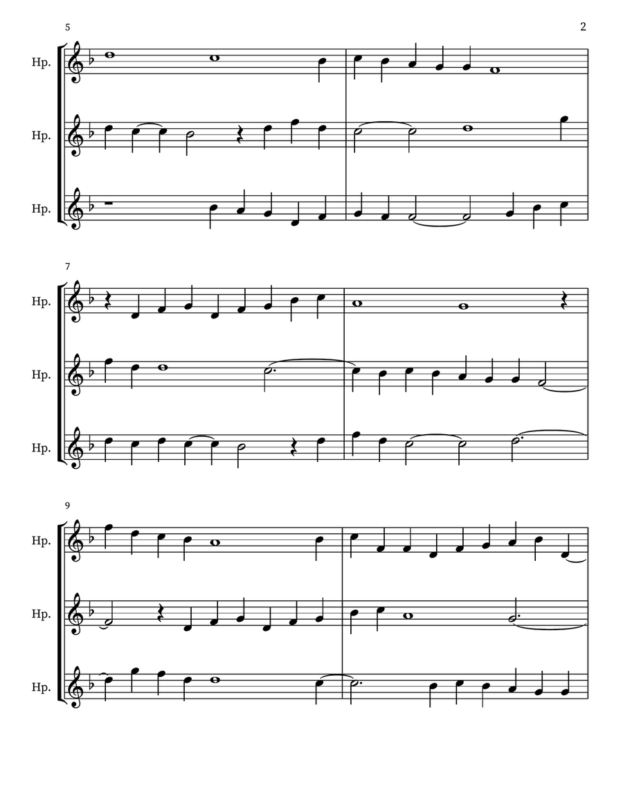 Prayerful Musing 75 Small Ensemble scores gallery preview page 2