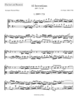 15 Inventions - BWV 772-786