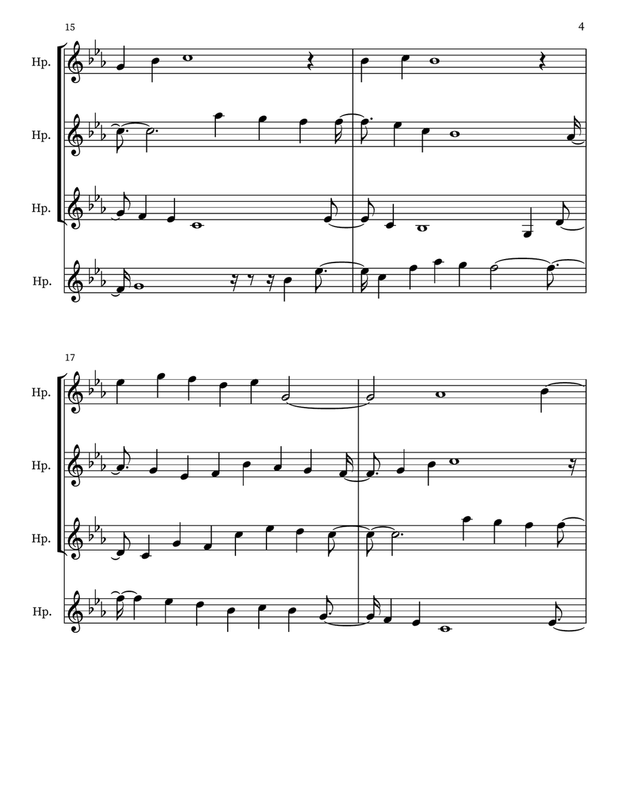 Prayerful Musing 76 Prayerful Musing 76 Small Ensemble scores gallery preview page 4