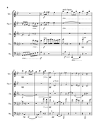 Sonata (in one movement) from Piano Music I Brass Ensemble scores gallery preview page 6