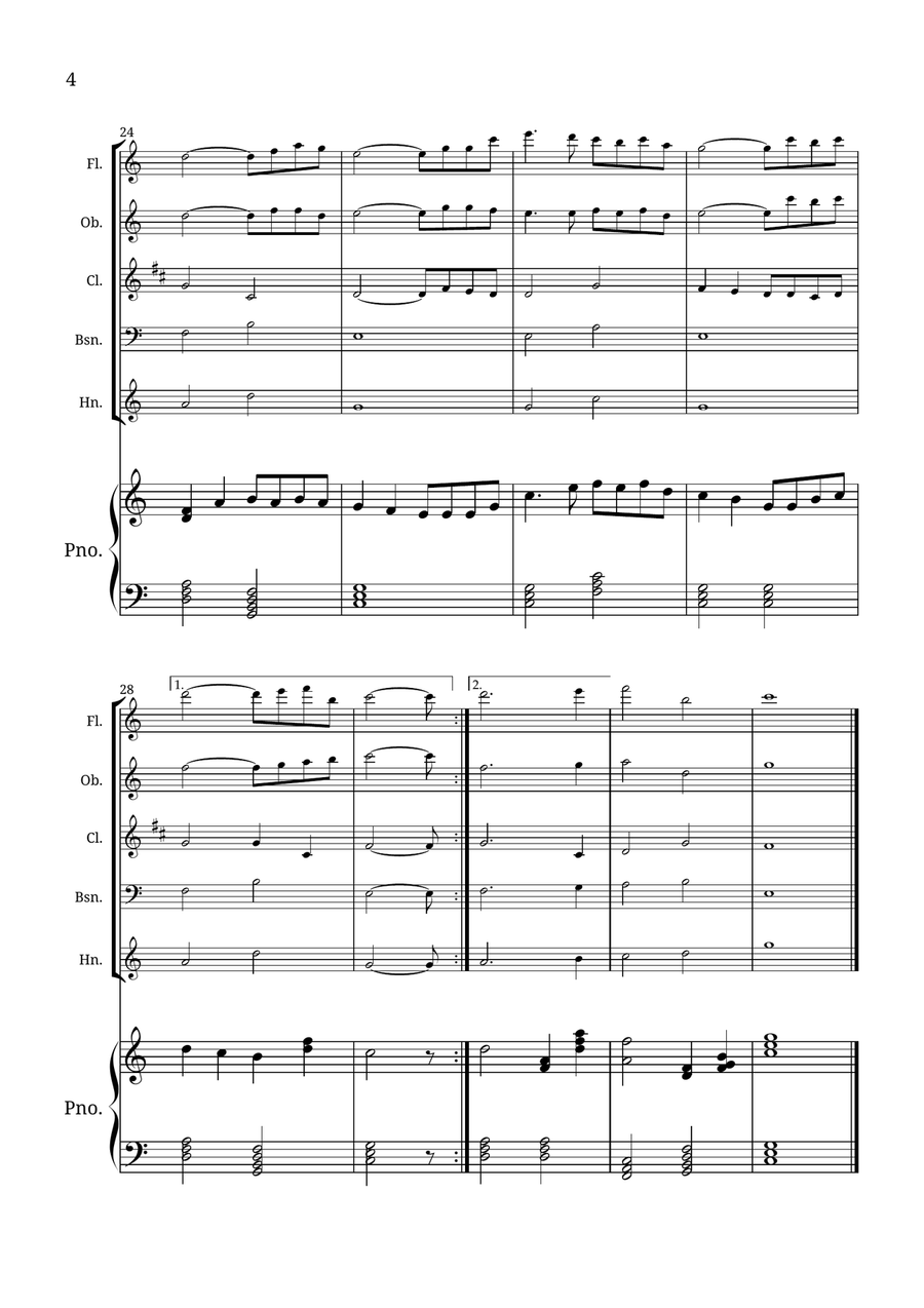 How Great Thou Art Small Ensemble scores gallery preview page 4