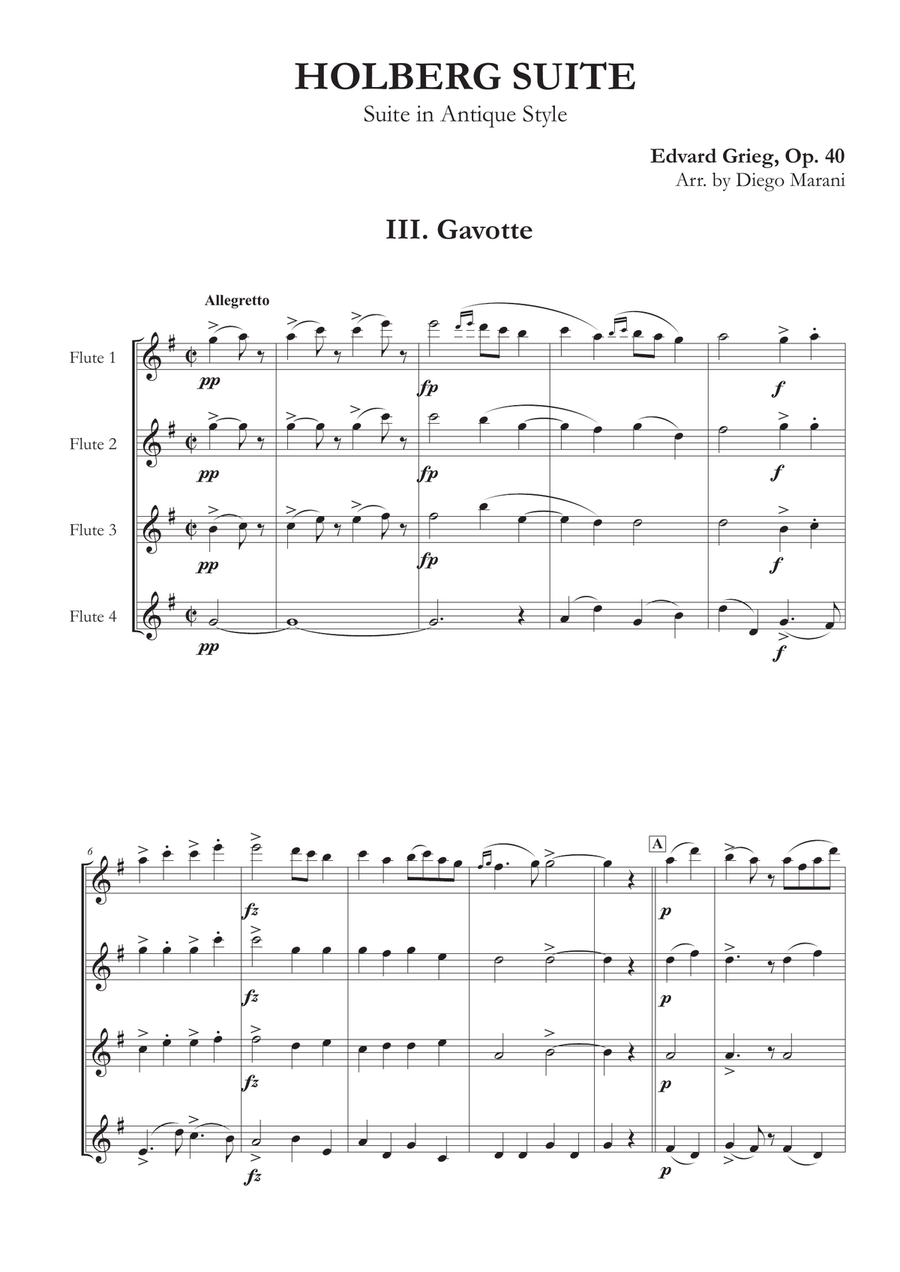 Gavotte from 
