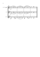 Yankee Doodle for 2 clarinets (with optional chalumeau solo) Clarinet Duet scores gallery preview page 3