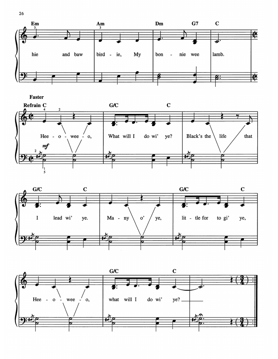 Oh Can Ye Sew Cushions Oh Can Ye Sew Cushions Easy Piano scores gallery preview page 2