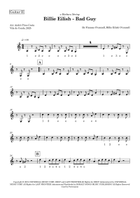 Bad Guy Acoustic Guitar scores gallery preview page 5