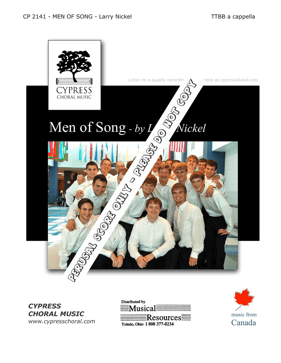 Men Of Song Men Of Song TTBB scores gallery preview page 2