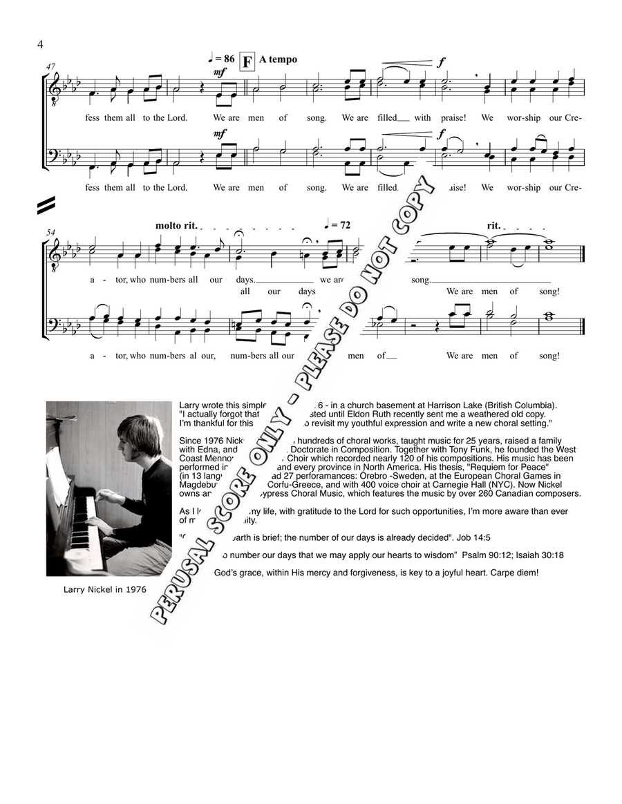 Men Of Song Men Of Song TTBB scores gallery preview page 5