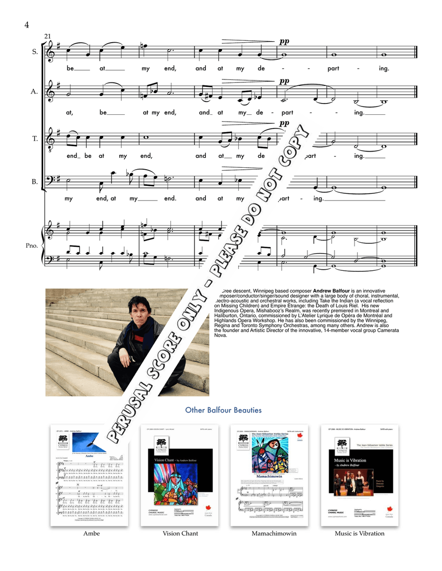 God Be In My Head God Be In My Head 4-Part scores gallery preview page 4