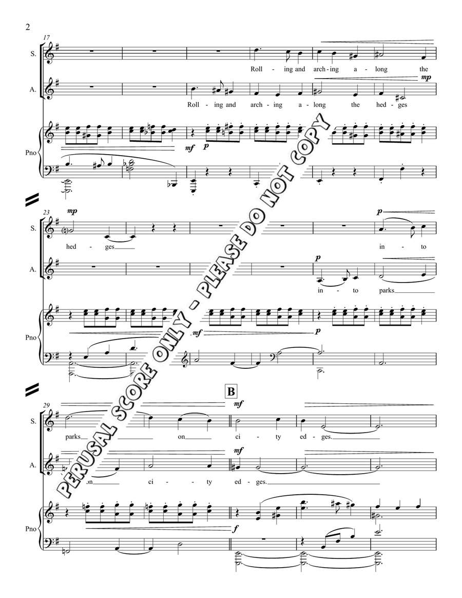 Bramble SSA - Sheet Music page 3