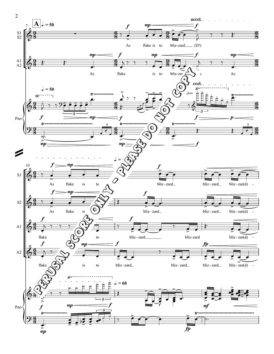 Acorn SSAA - Sheet Music page 3