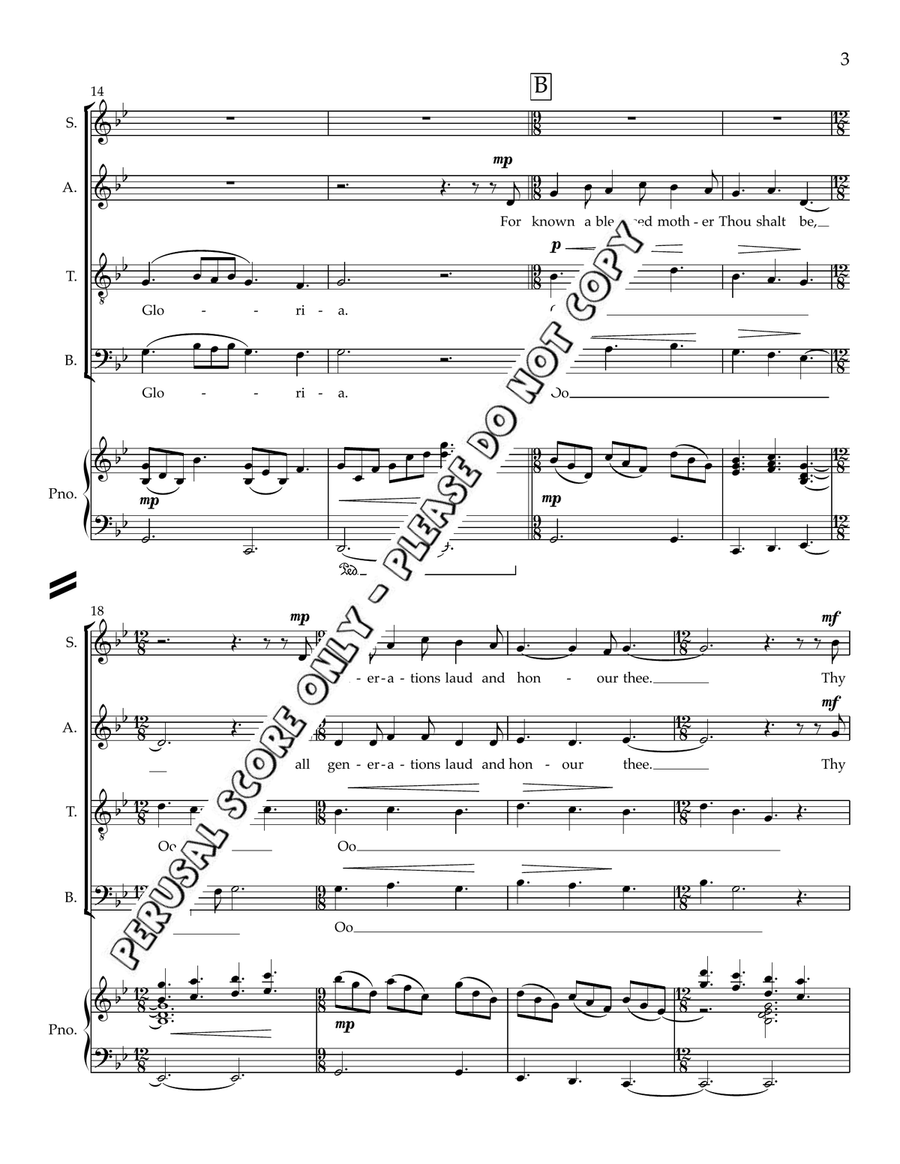 Gabriel’s Message Gabriel’s Message 4-Part scores gallery preview page 3