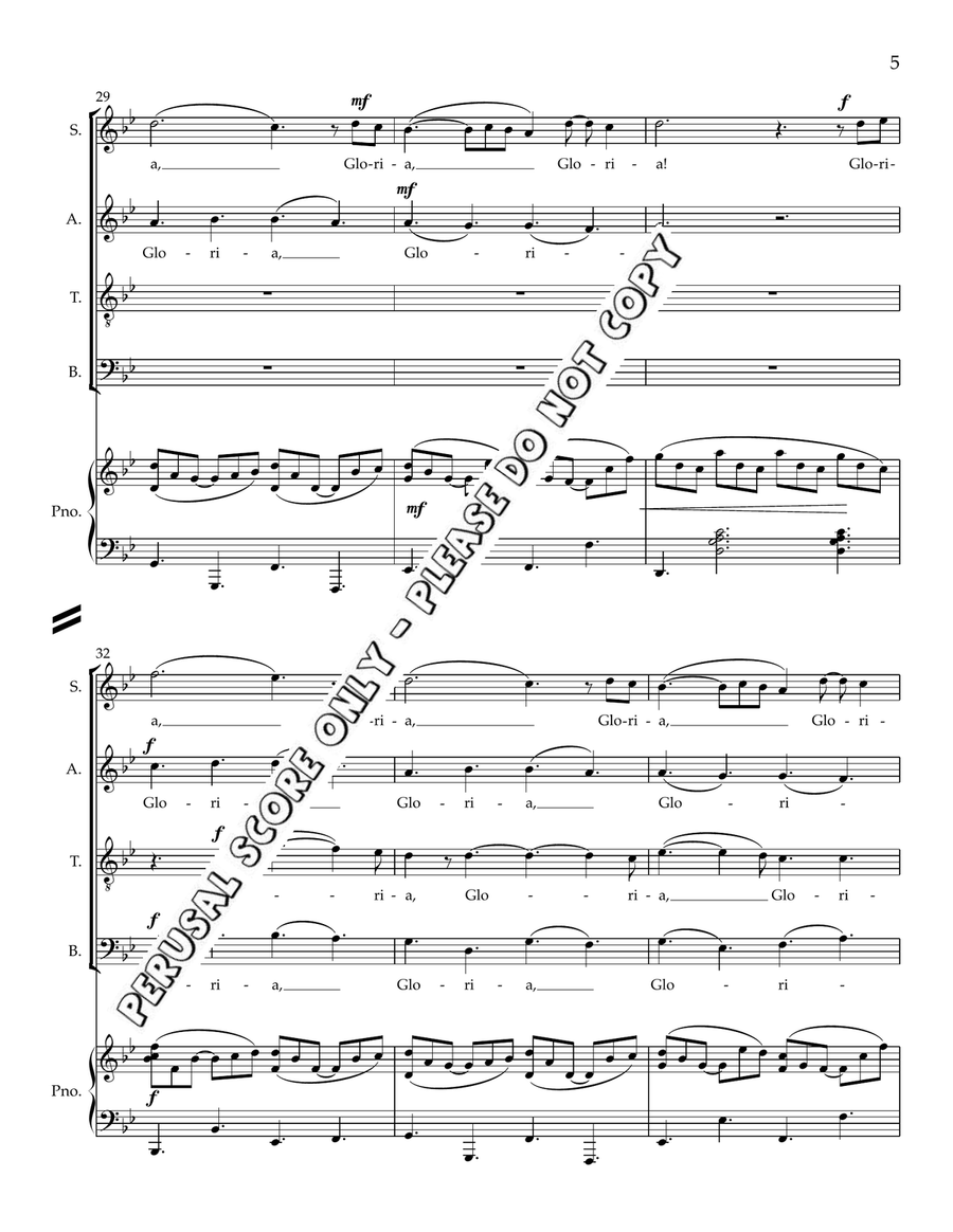 Gabriel’s Message Gabriel’s Message 4-Part scores gallery preview page 5