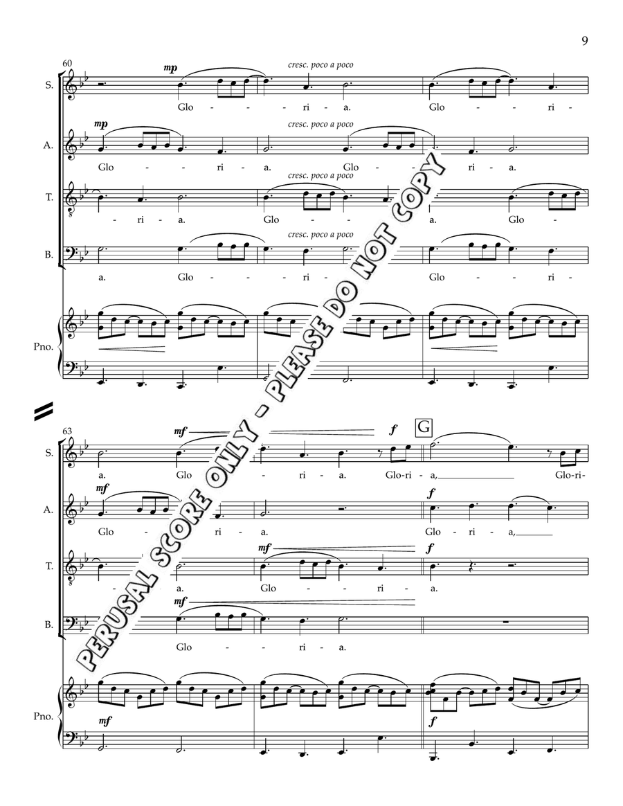 Gabriel’s Message Gabriel’s Message 4-Part scores gallery preview page 9