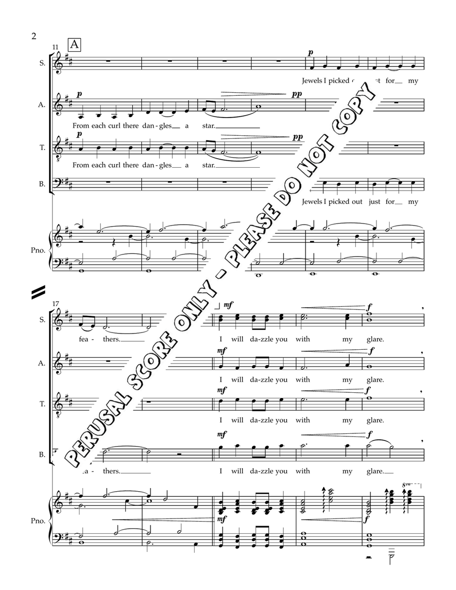 Beneath The Purple Sky Beneath The Purple Sky 4-Part scores gallery preview page 3