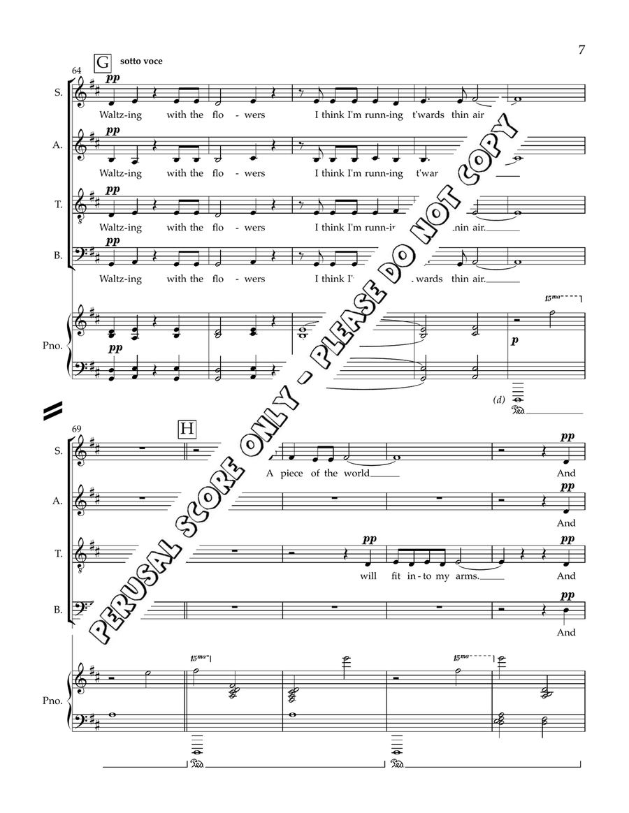 Beneath The Purple Sky Beneath The Purple Sky 4-Part scores gallery preview page 8