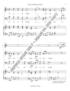 This Is A Wondrous World SSA scores gallery preview page 4