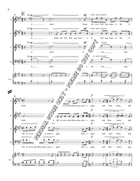 Fire Flowers 4-Part scores gallery preview page 6