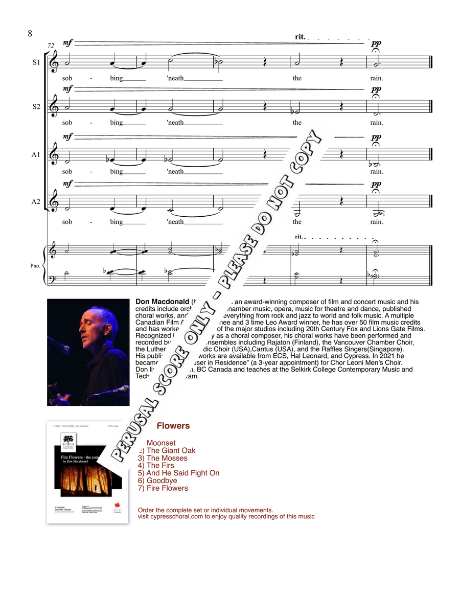 Mossess SSAA - Sheet Music page 8