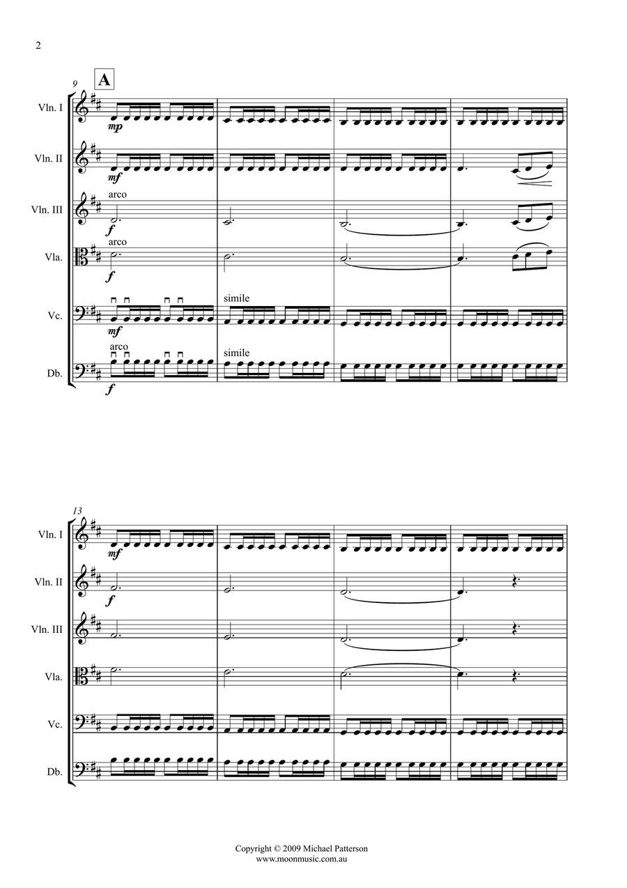 The Mystic The Mystic String Orchestra scores gallery preview page 2