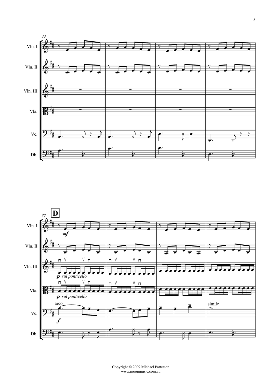 The Mystic The Mystic String Orchestra scores gallery preview page 5