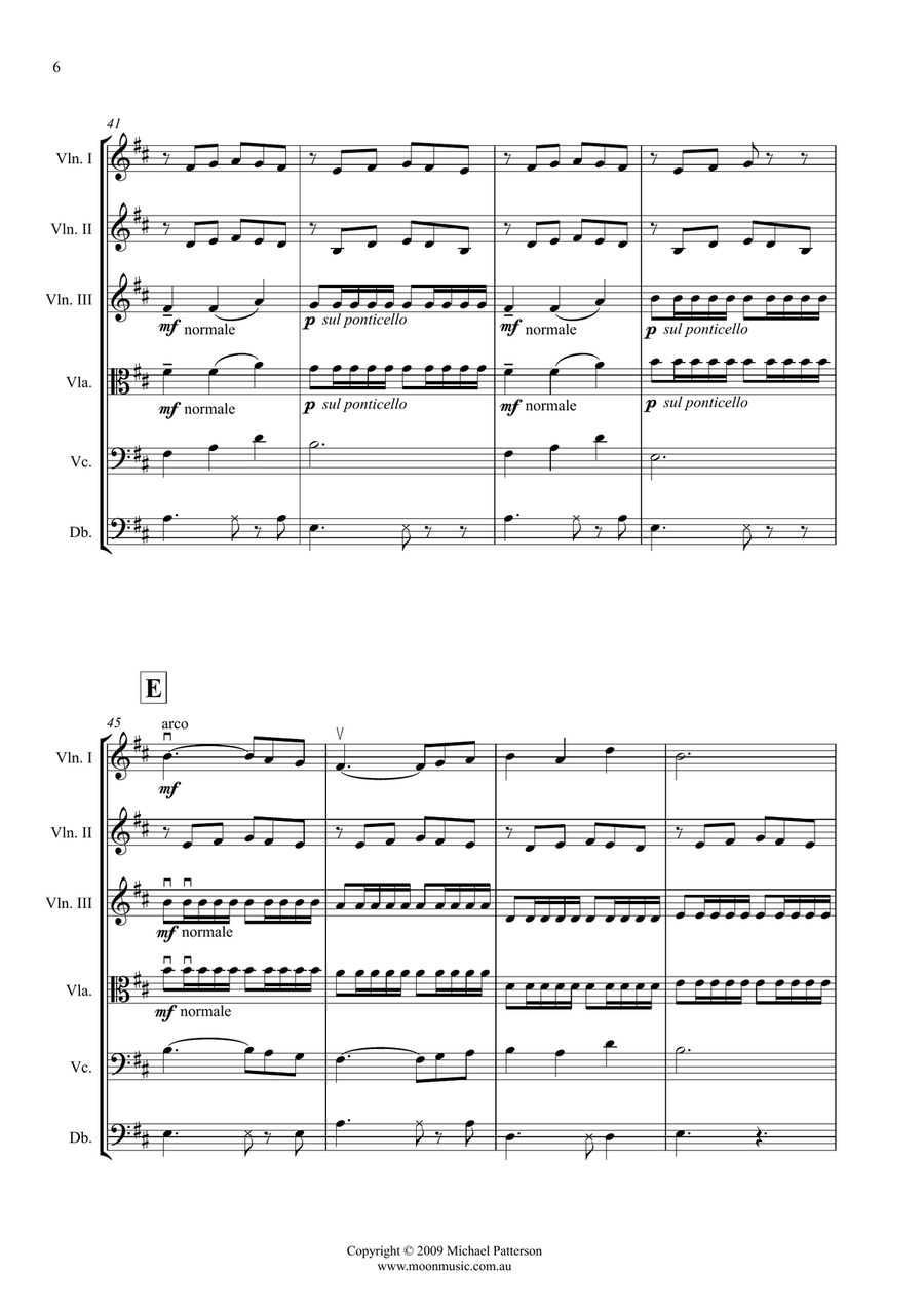 The Mystic The Mystic String Orchestra scores gallery preview page 6