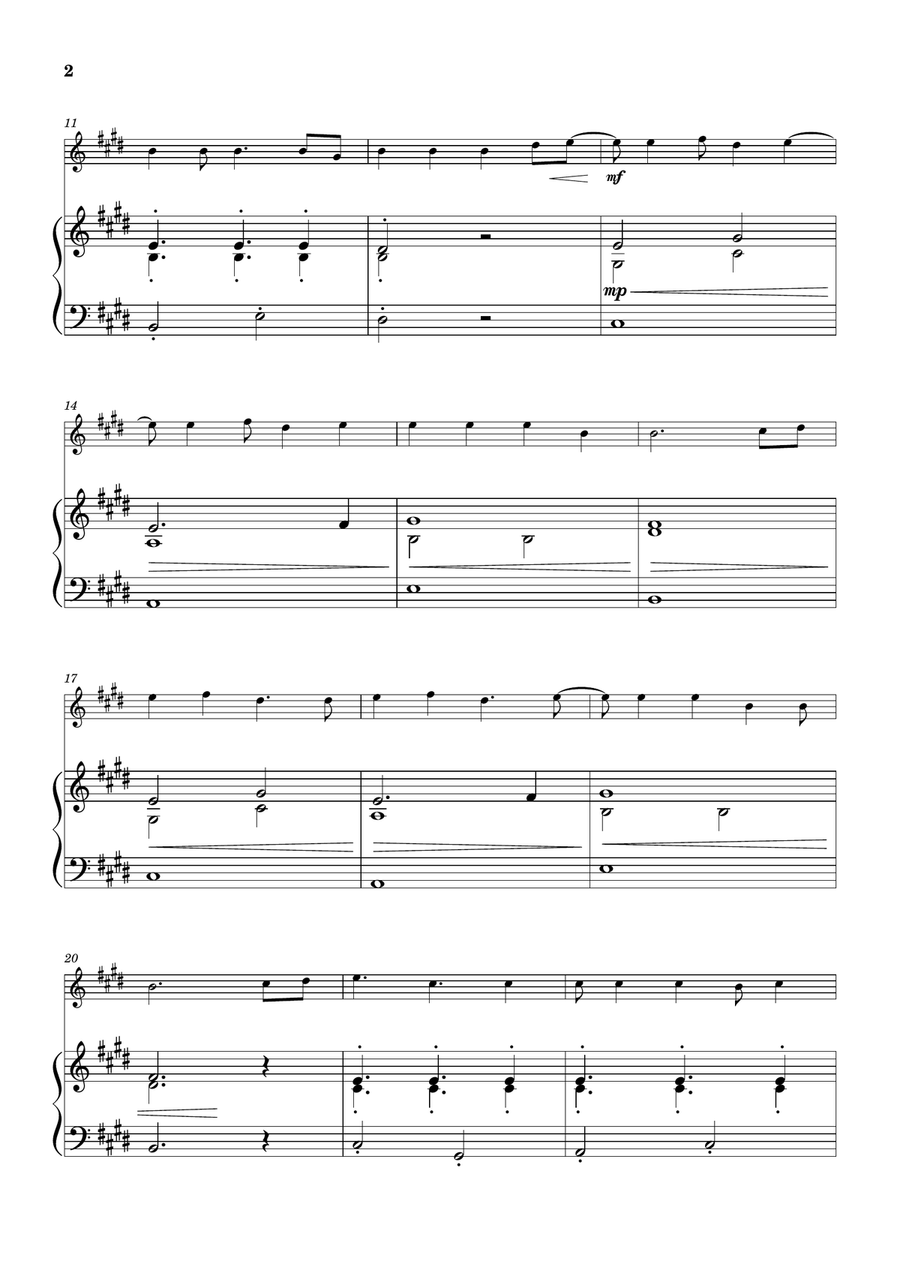 Cheap Thrills (Feat. Sean Paul) Flute scores gallery preview page 2