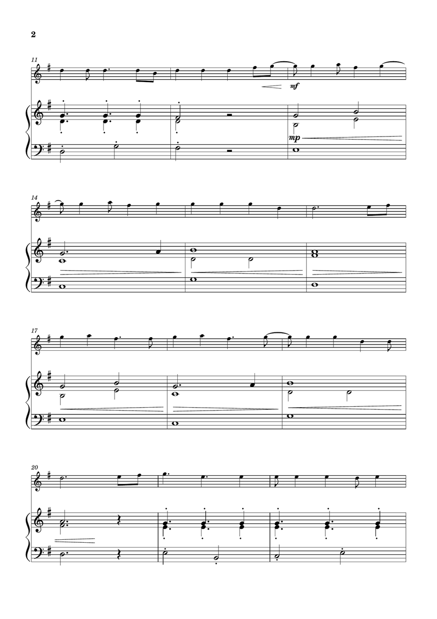 Cheap Thrills (Feat. Sean Paul) Flute scores gallery preview page 2