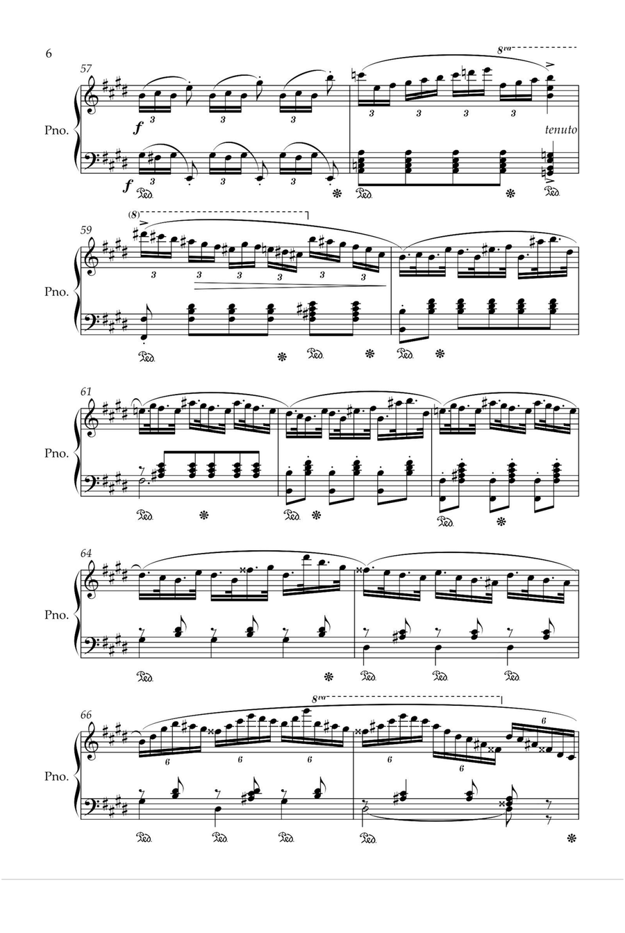 Polacca Brilliante, Op 72 - Carl Maria von Weber Piano Solo scores gallery preview page 6