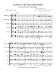Children of the Heavenly Father: hymn offertory for brass sextet