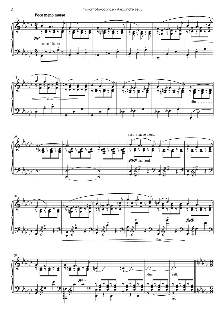 IMPROMPTU-CAPRICE Op. 1 Chamber Music scores gallery preview page 2