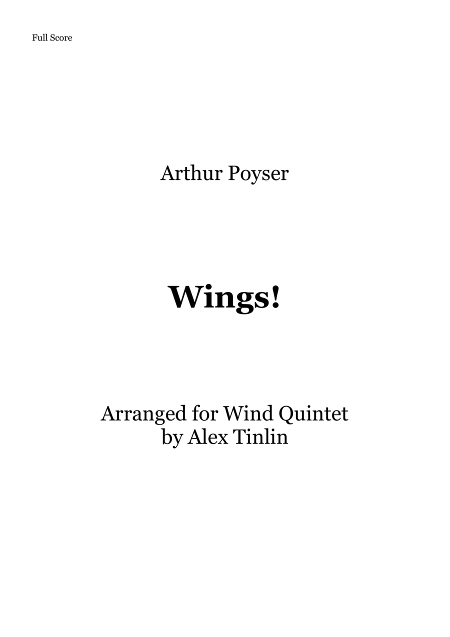 Wings! Wings! Woodwind Quintet scores gallery preview page 1