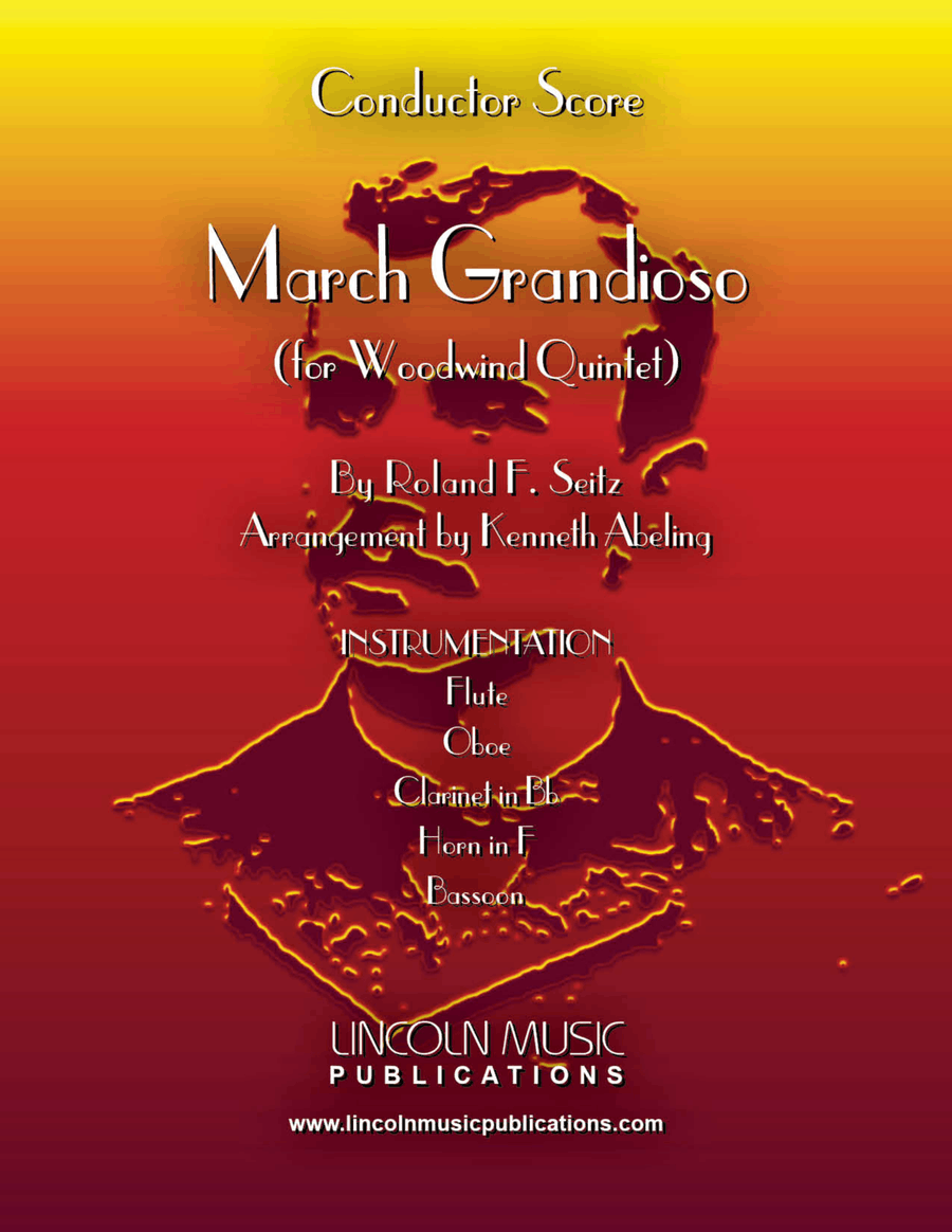 March Grandioso (for Woodwind Quintet) Woodwind Quintet scores gallery preview page 1